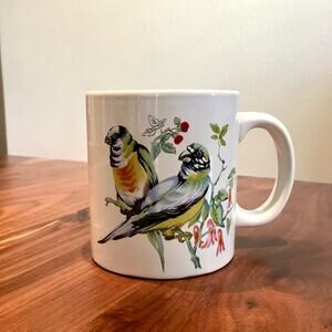 Vintage Song Birds Coffee Mug